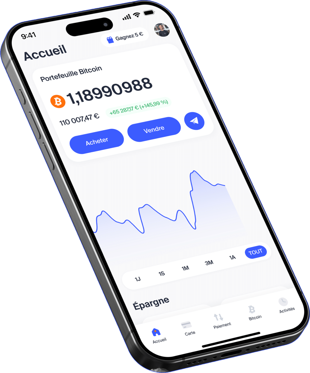 Bitstack App Phone