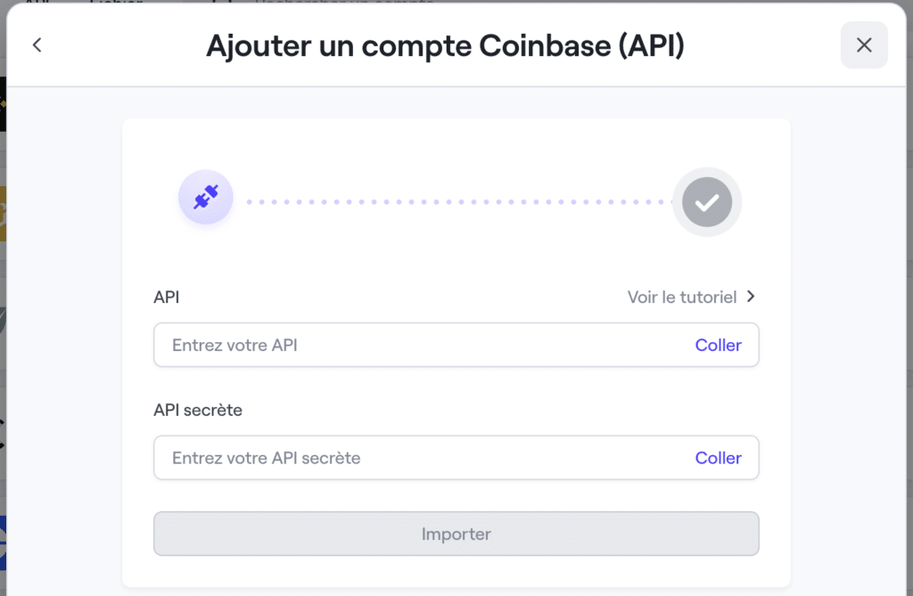 Waltio Ajout de Compte